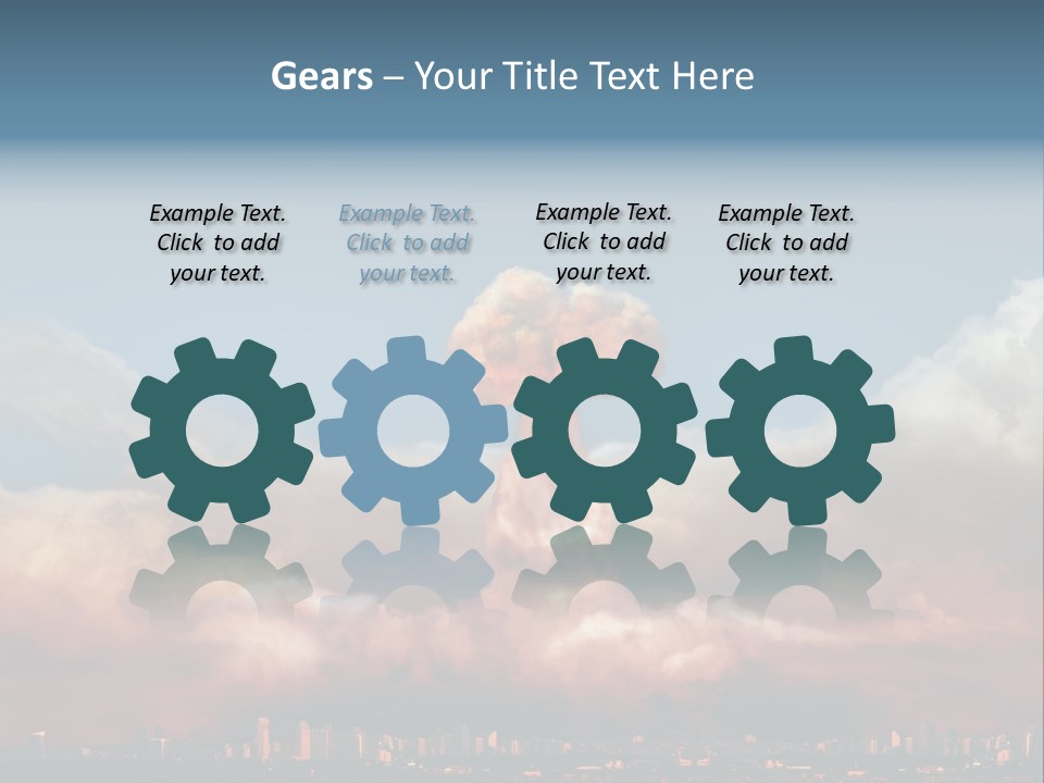 Power Test Wave PowerPoint Template