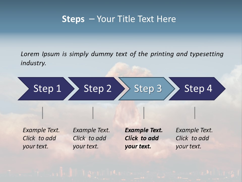 Power Test Wave PowerPoint Template