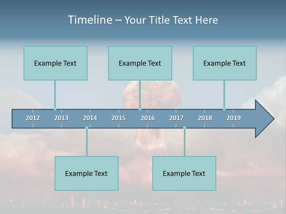 Power Test Wave PowerPoint Template