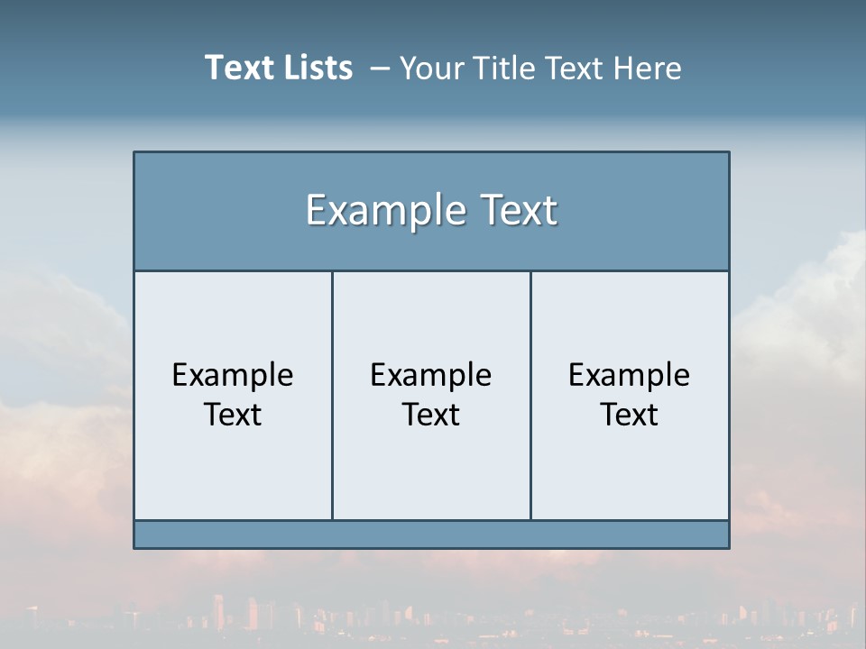 Power Test Wave PowerPoint Template