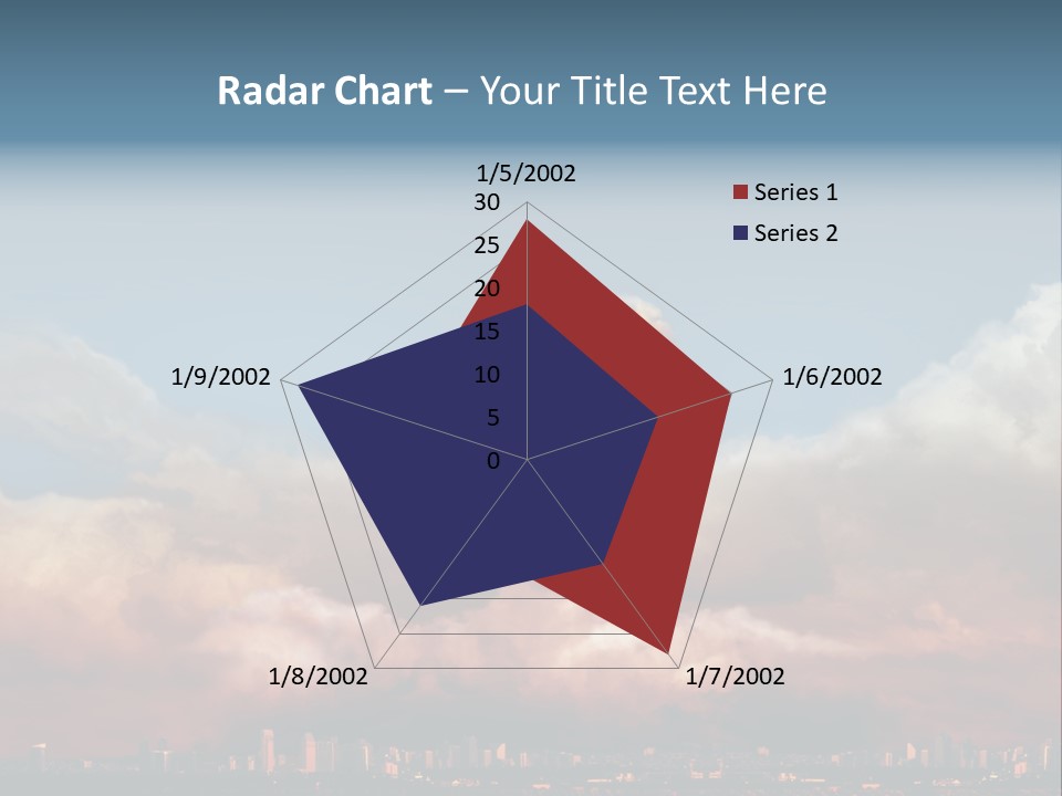 Power Test Wave PowerPoint Template