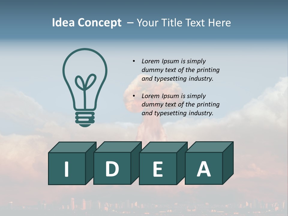 Power Test Wave PowerPoint Template