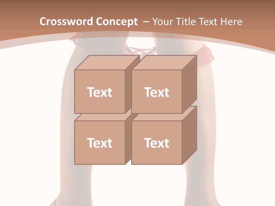 Undressing Fetish Long PowerPoint Template