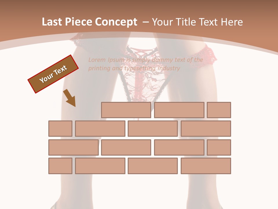 Undressing Fetish Long PowerPoint Template