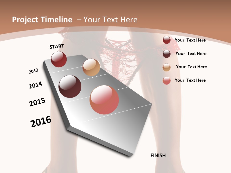 Undressing Fetish Long PowerPoint Template