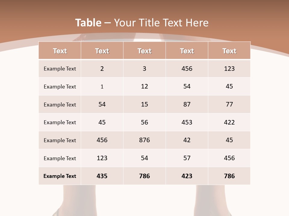 Undressing Fetish Long PowerPoint Template