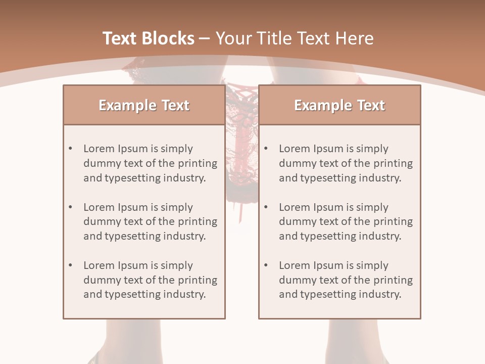 Undressing Fetish Long PowerPoint Template