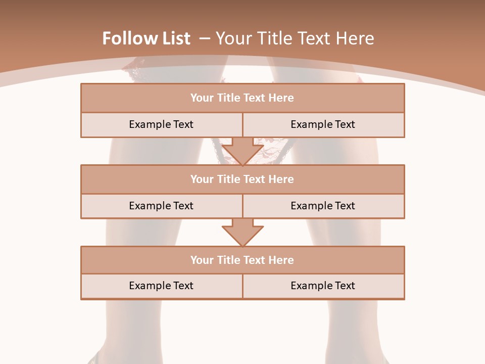 Undressing Fetish Long PowerPoint Template