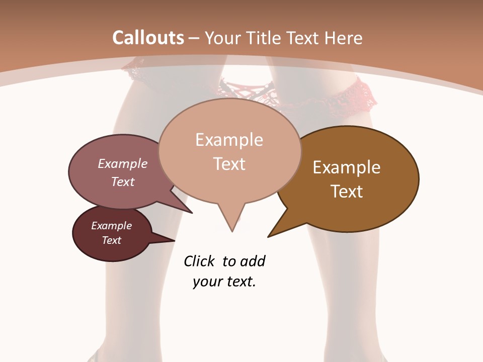 Undressing Fetish Long PowerPoint Template