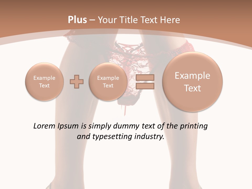 Undressing Fetish Long PowerPoint Template