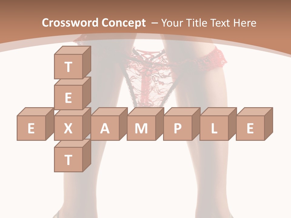 Undressing Fetish Long PowerPoint Template