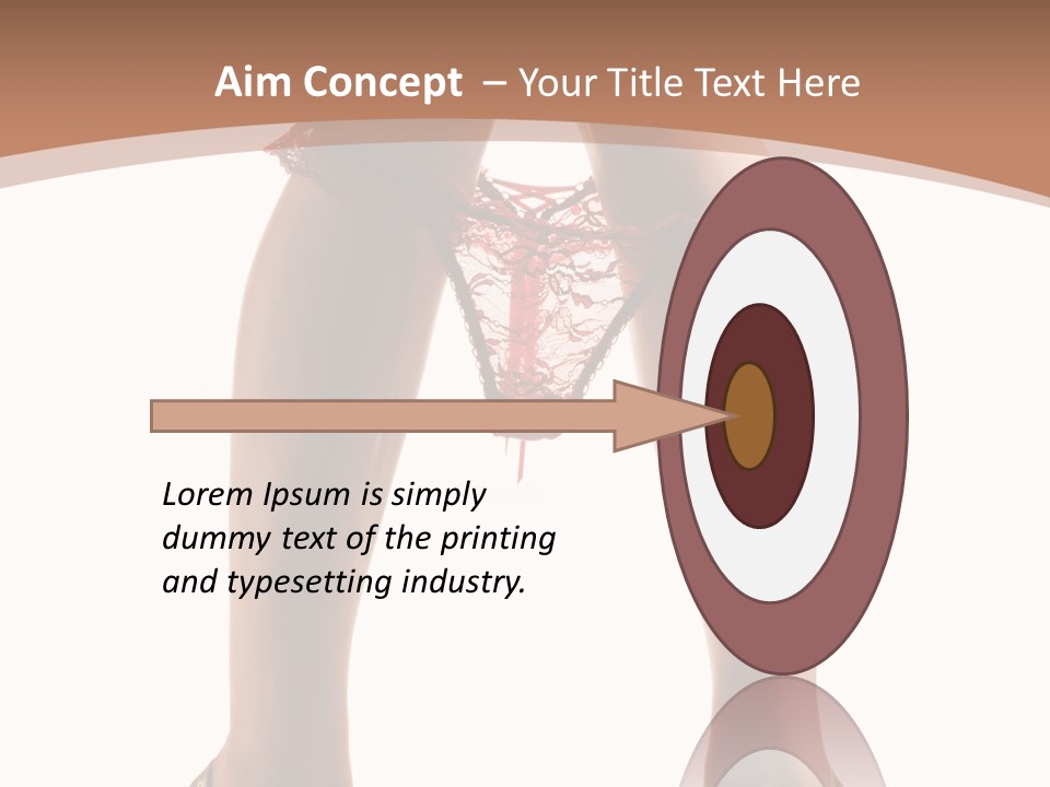 Undressing Fetish Long PowerPoint Template