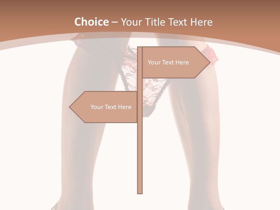 Undressing Fetish Long PowerPoint Template