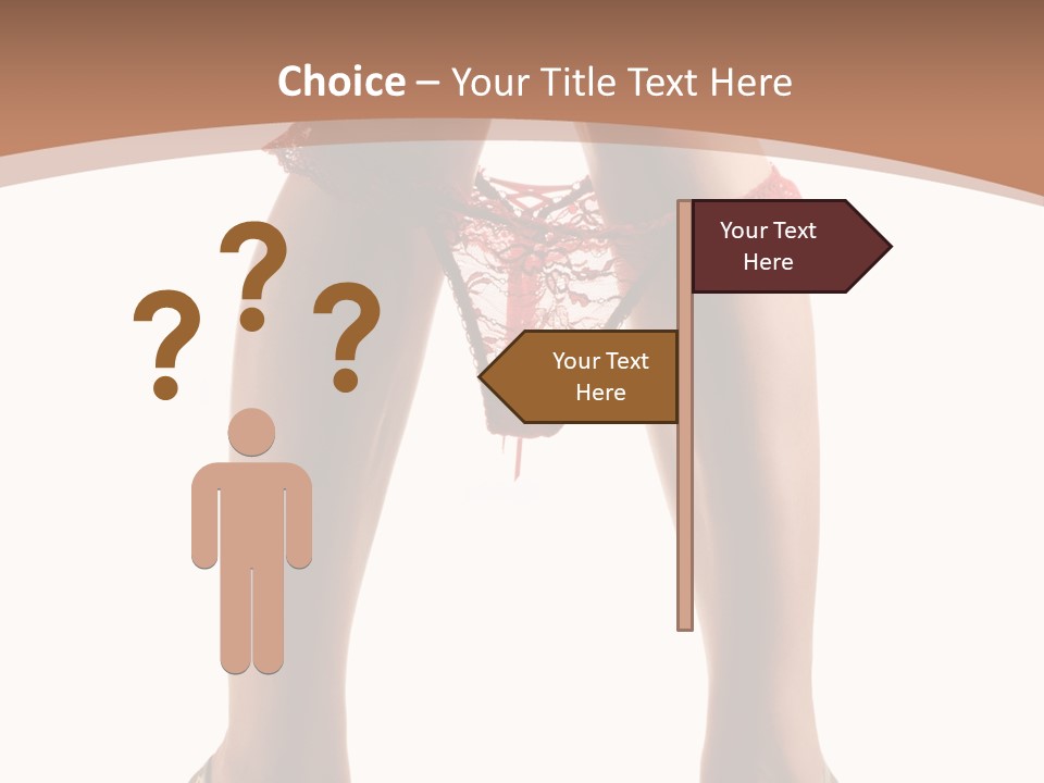 Undressing Fetish Long PowerPoint Template