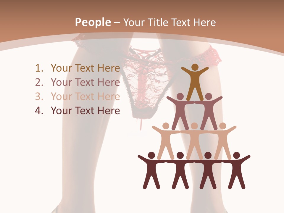 Undressing Fetish Long PowerPoint Template