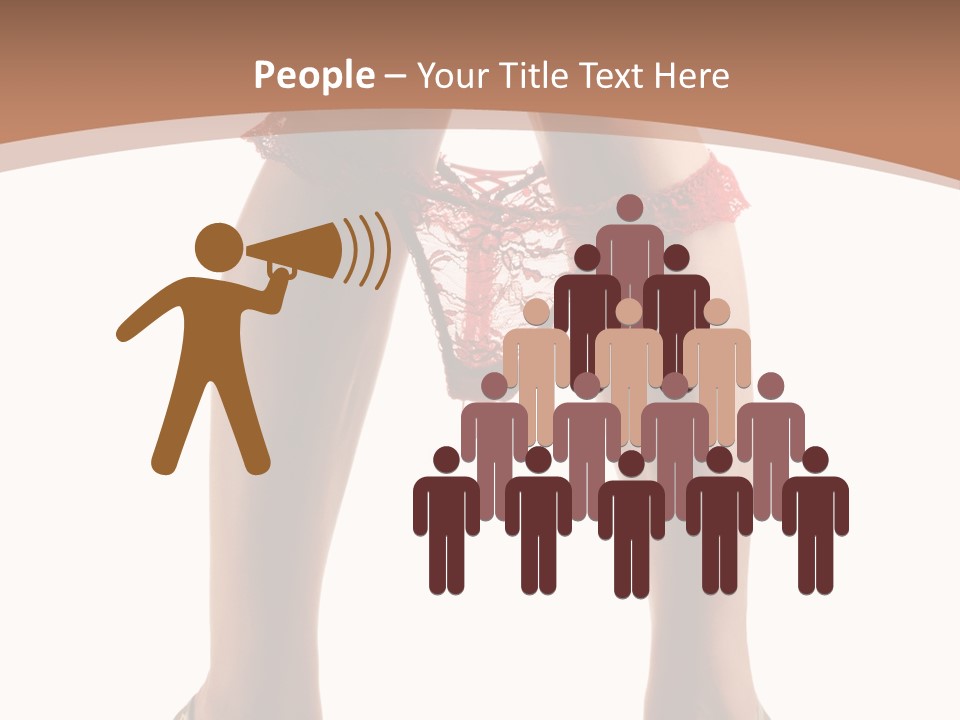 Undressing Fetish Long PowerPoint Template