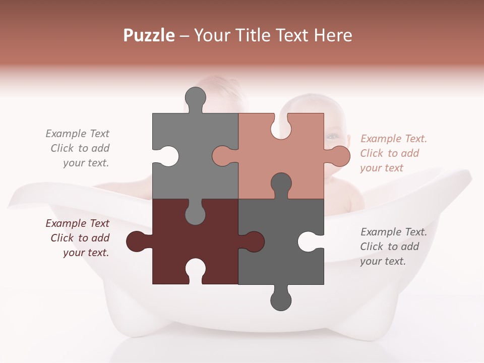 Childhood Two Couple PowerPoint Template