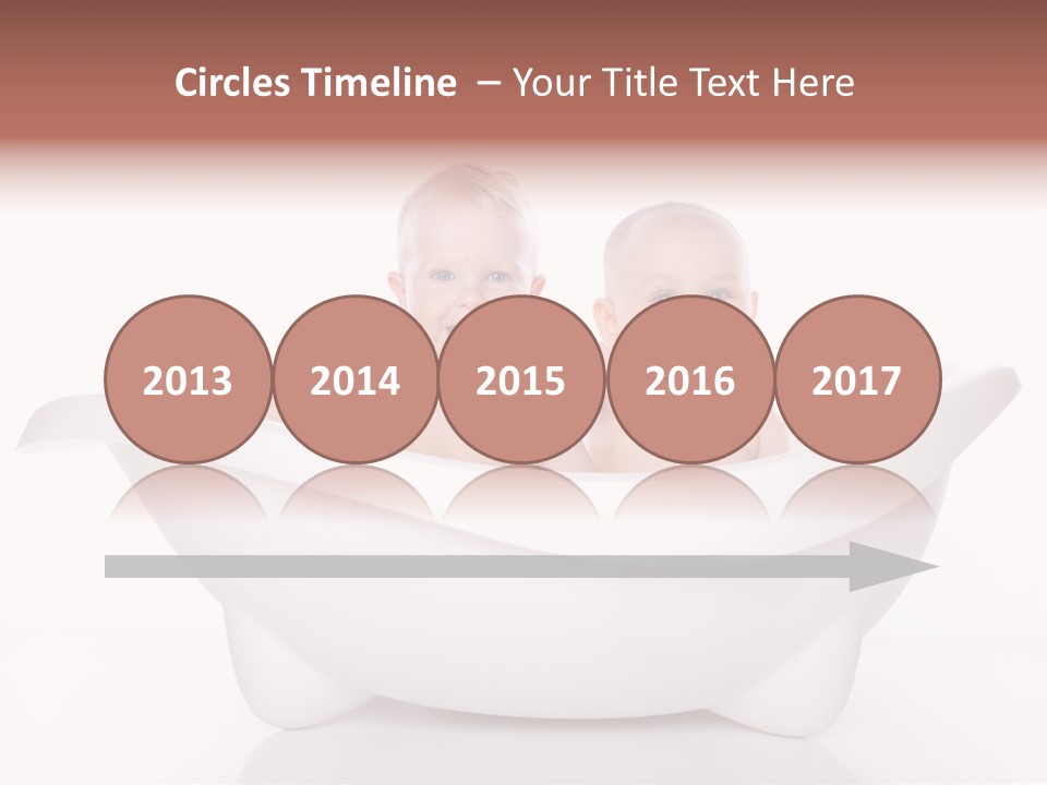 Childhood Two Couple PowerPoint Template