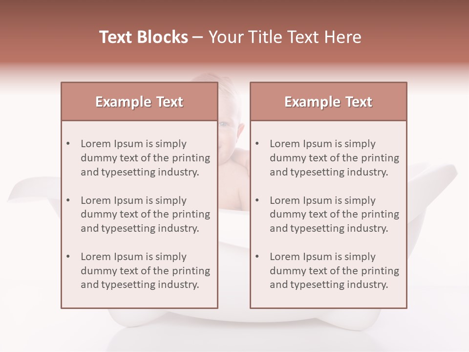 Childhood Two Couple PowerPoint Template