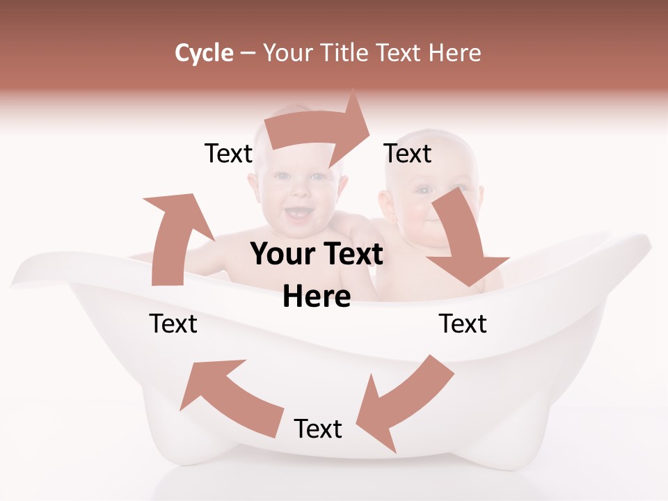 Childhood Two Couple PowerPoint Template