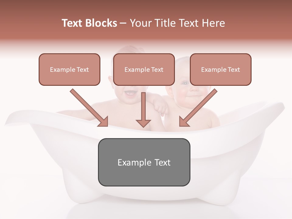Childhood Two Couple PowerPoint Template