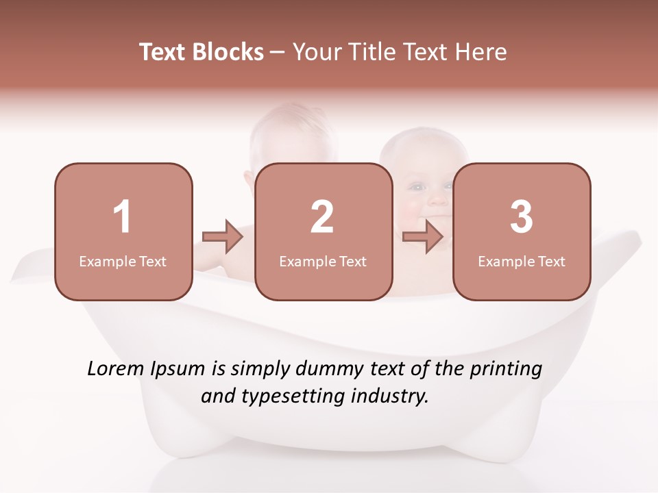 Childhood Two Couple PowerPoint Template