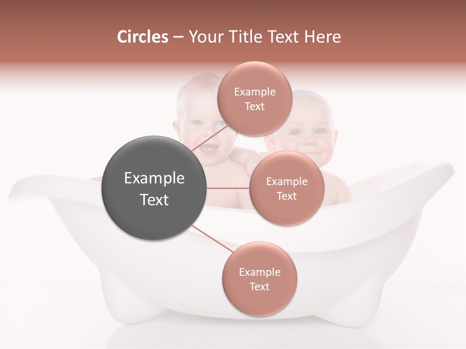 Childhood Two Couple PowerPoint Template