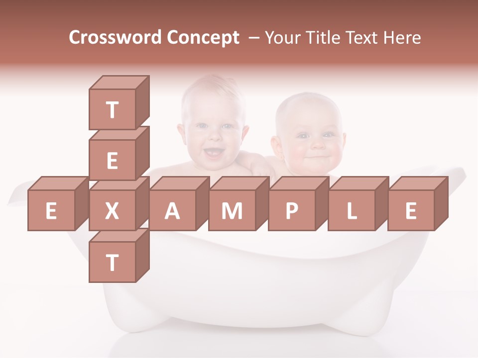 Childhood Two Couple PowerPoint Template