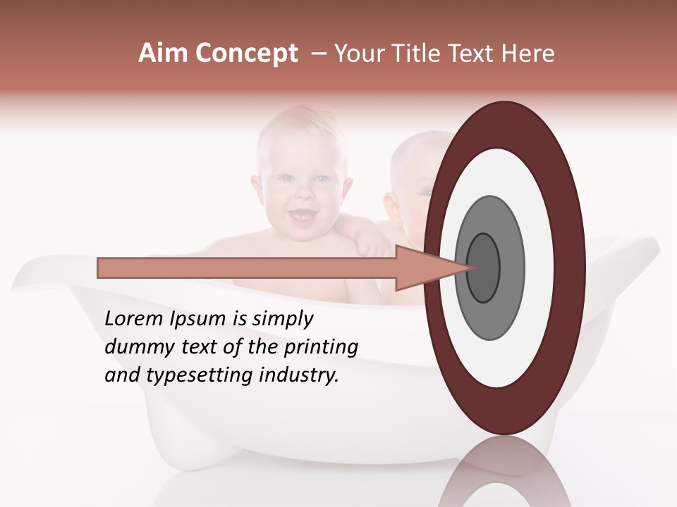 Childhood Two Couple PowerPoint Template