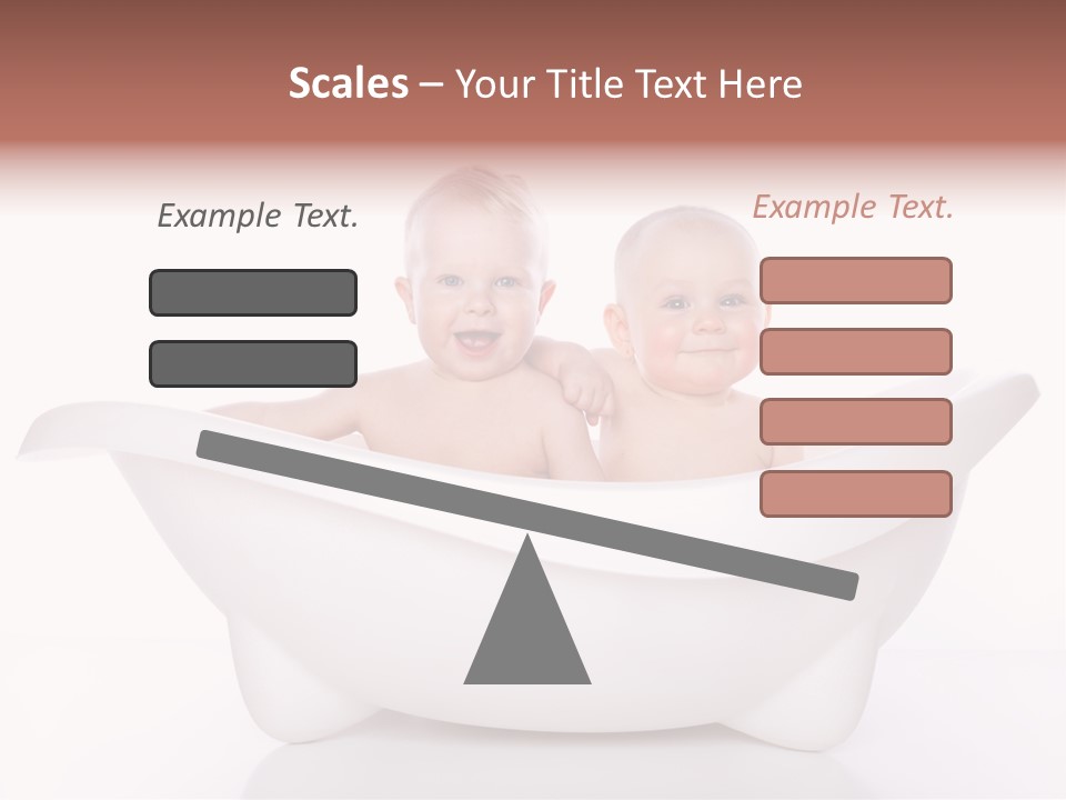 Childhood Two Couple PowerPoint Template