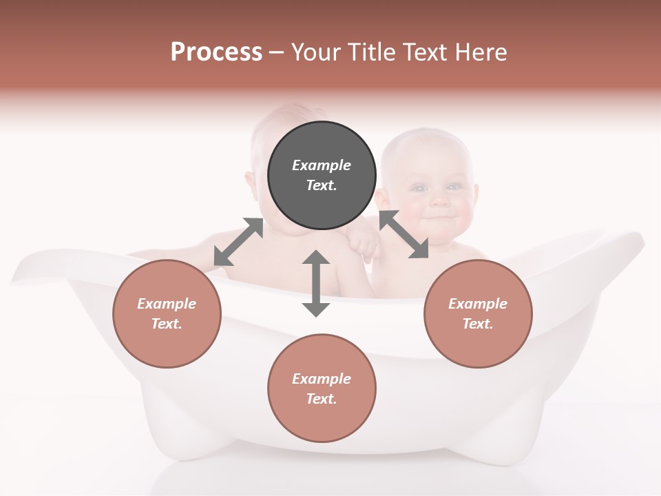 Childhood Two Couple PowerPoint Template