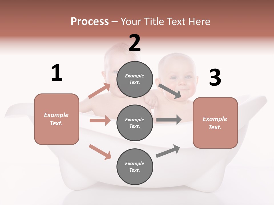 Childhood Two Couple PowerPoint Template