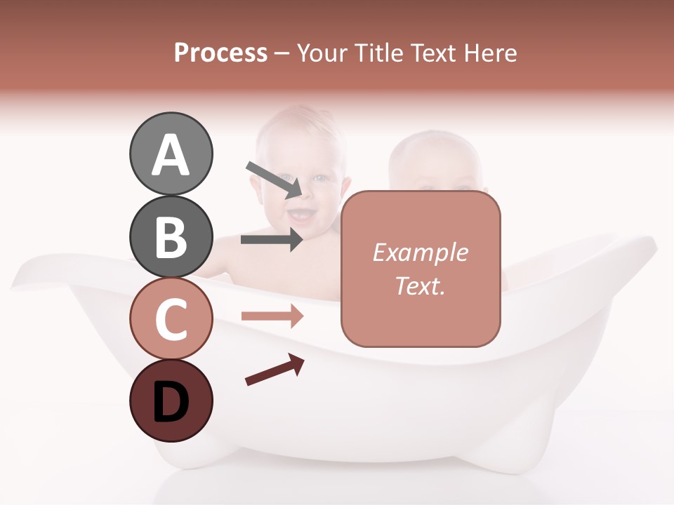 Childhood Two Couple PowerPoint Template