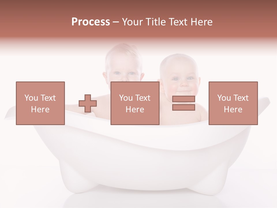 Childhood Two Couple PowerPoint Template