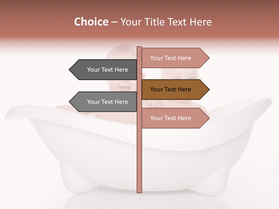 Childhood Two Couple PowerPoint Template