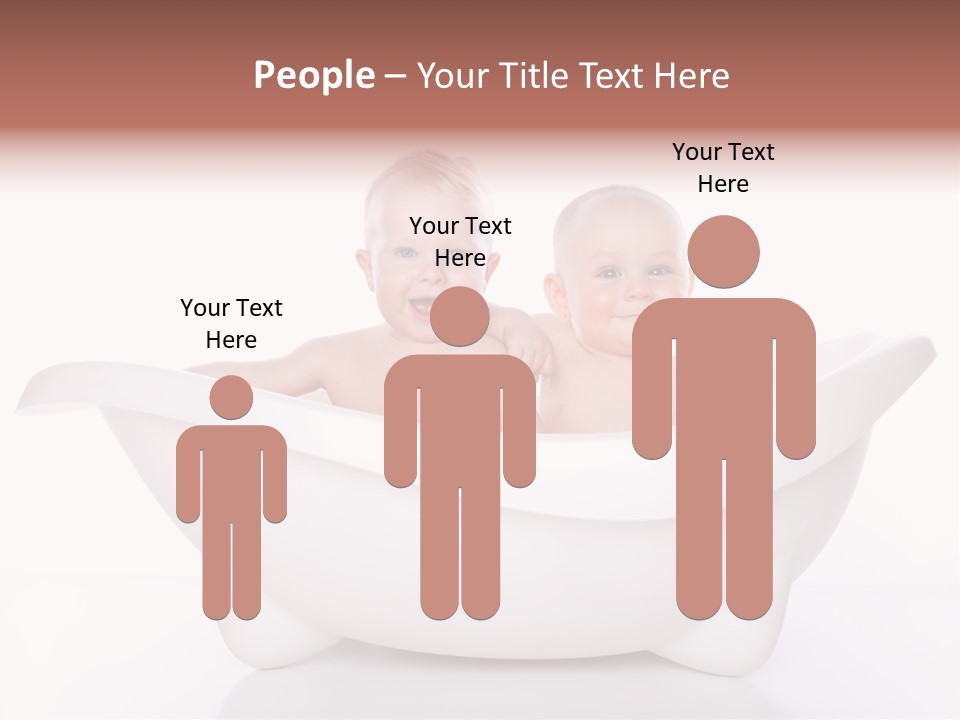 Childhood Two Couple PowerPoint Template