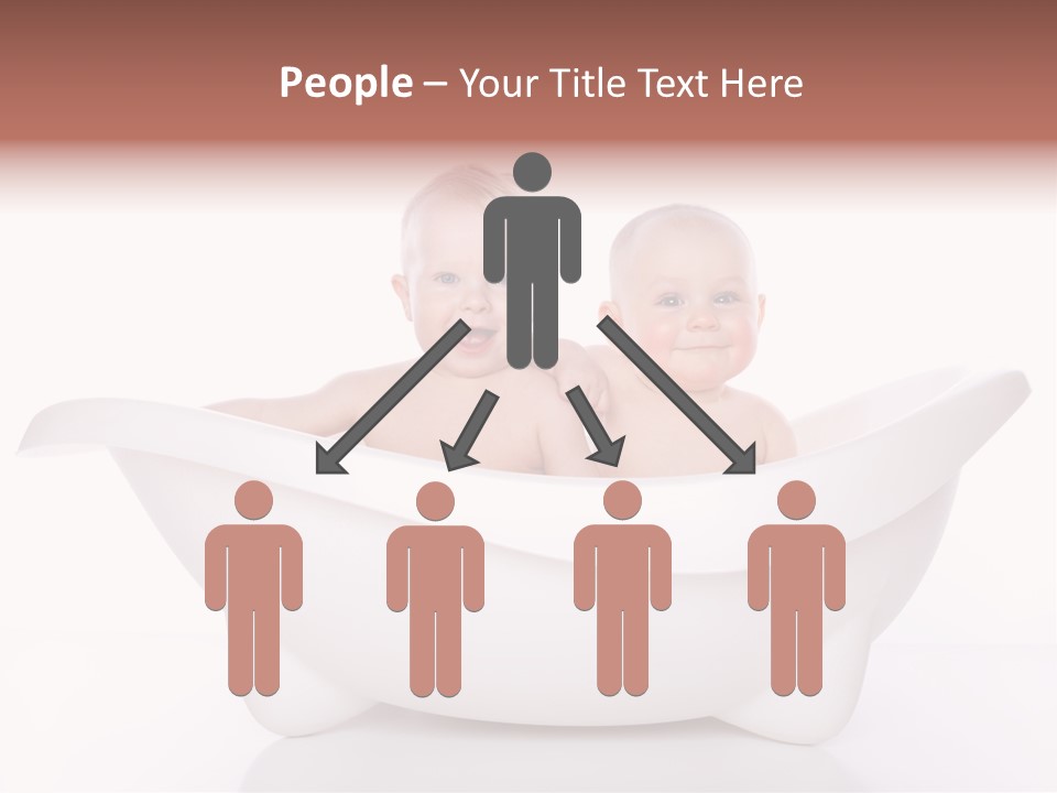 Childhood Two Couple PowerPoint Template