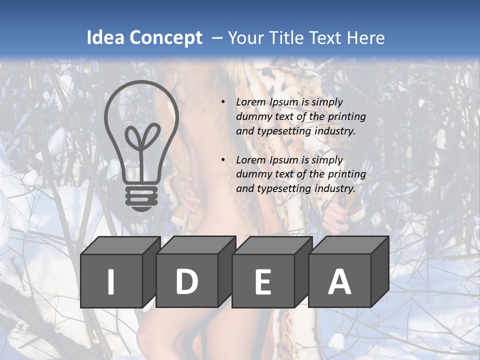 Furcoat Outdoors Day PowerPoint Template