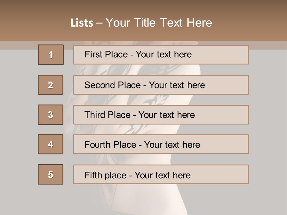 Sexual Art Vintage PowerPoint Template