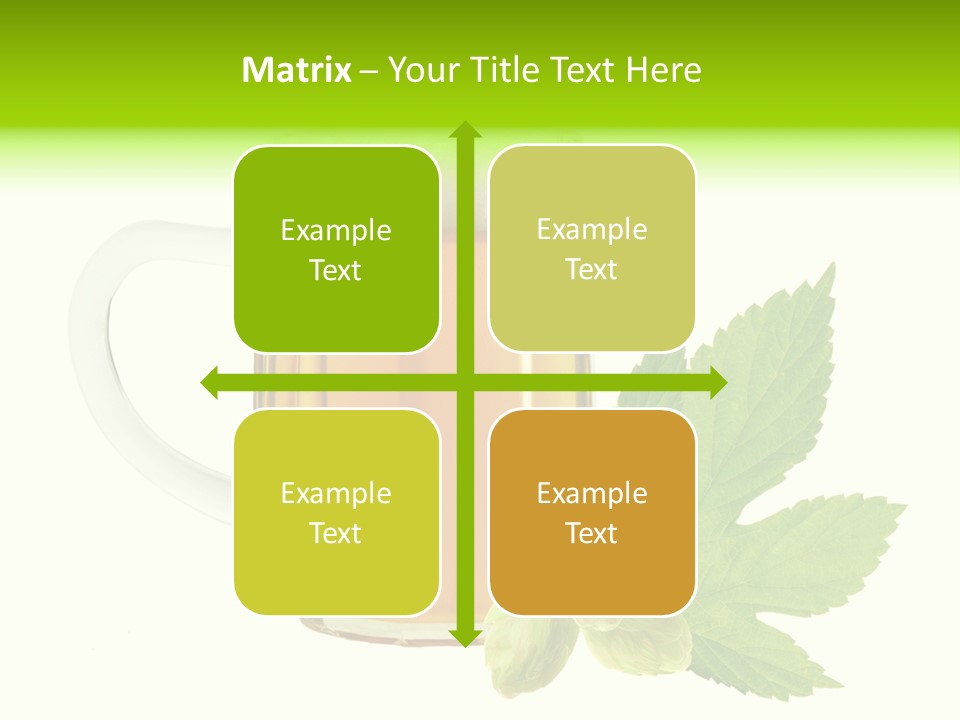 Drought Taste Frame PowerPoint Template