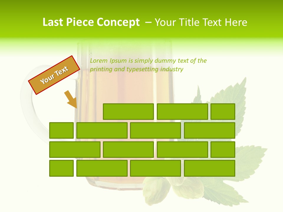 Drought Taste Frame PowerPoint Template