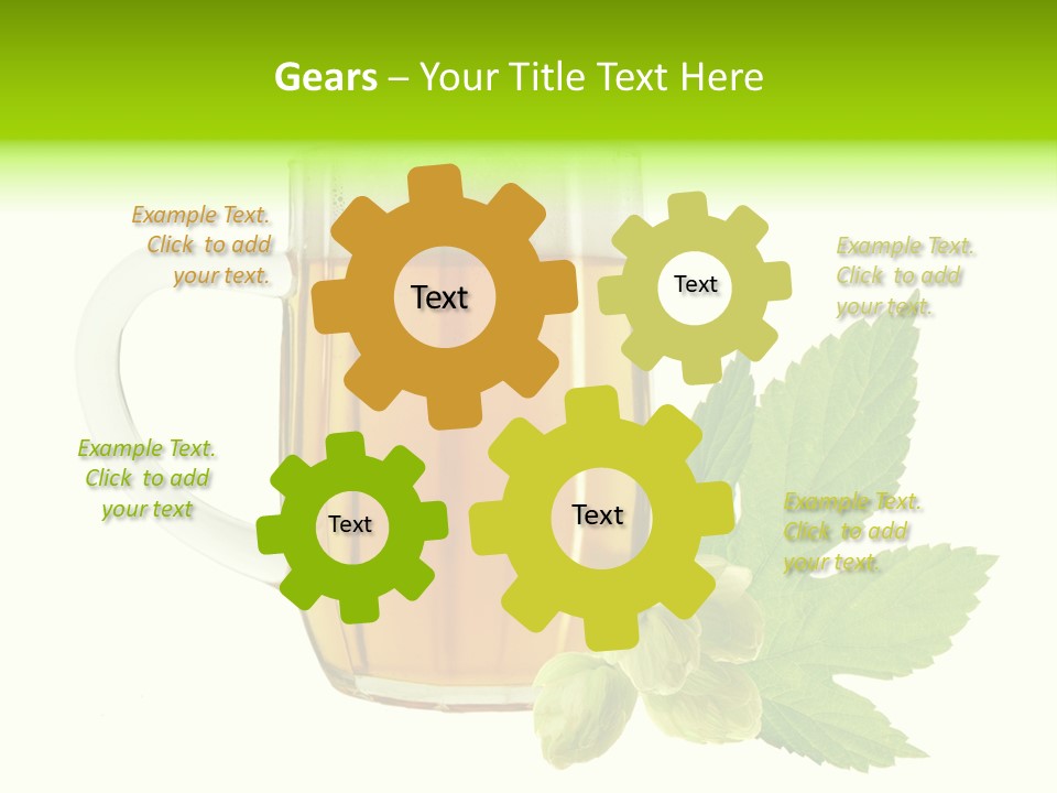 Drought Taste Frame PowerPoint Template