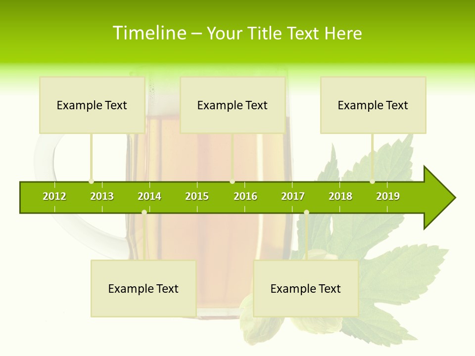 Drought Taste Frame PowerPoint Template