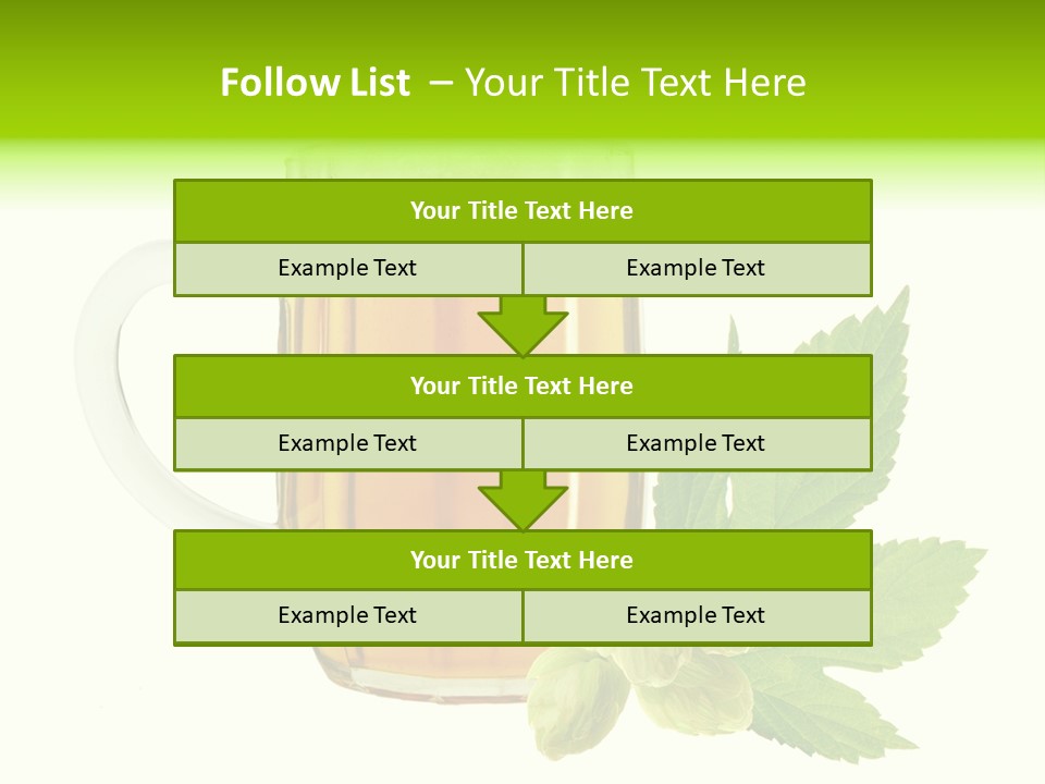 Drought Taste Frame PowerPoint Template