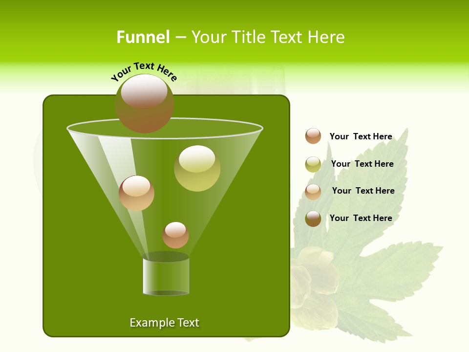 Drought Taste Frame PowerPoint Template