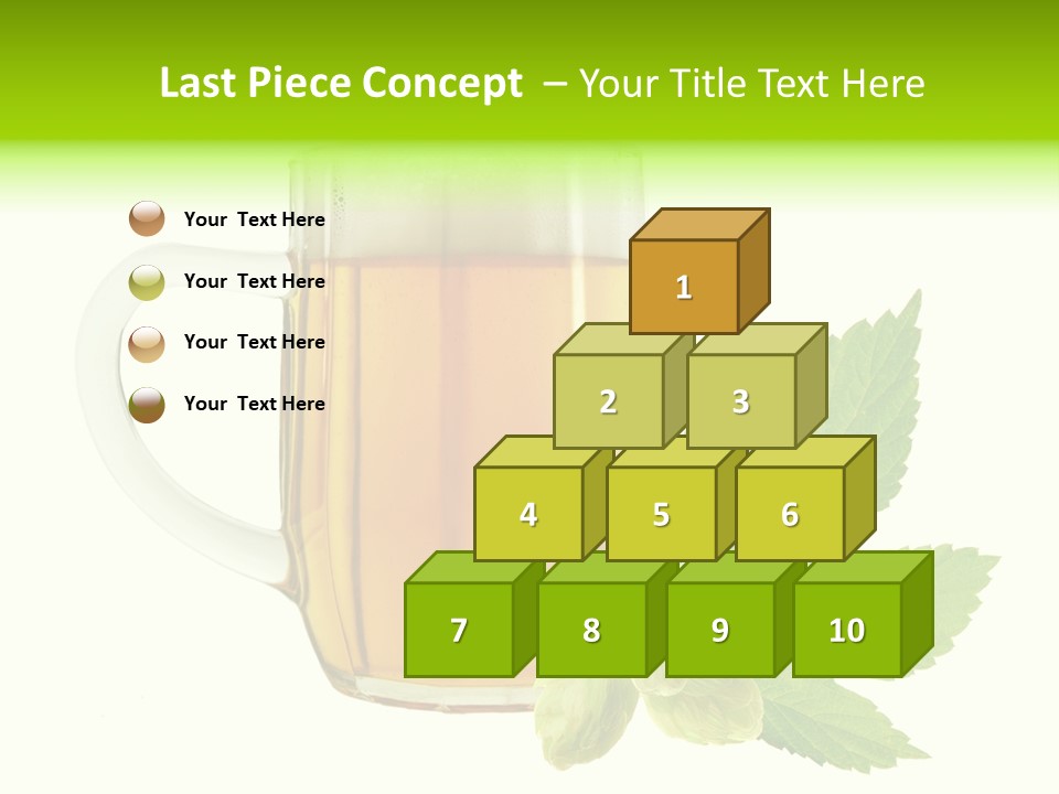 Drought Taste Frame PowerPoint Template