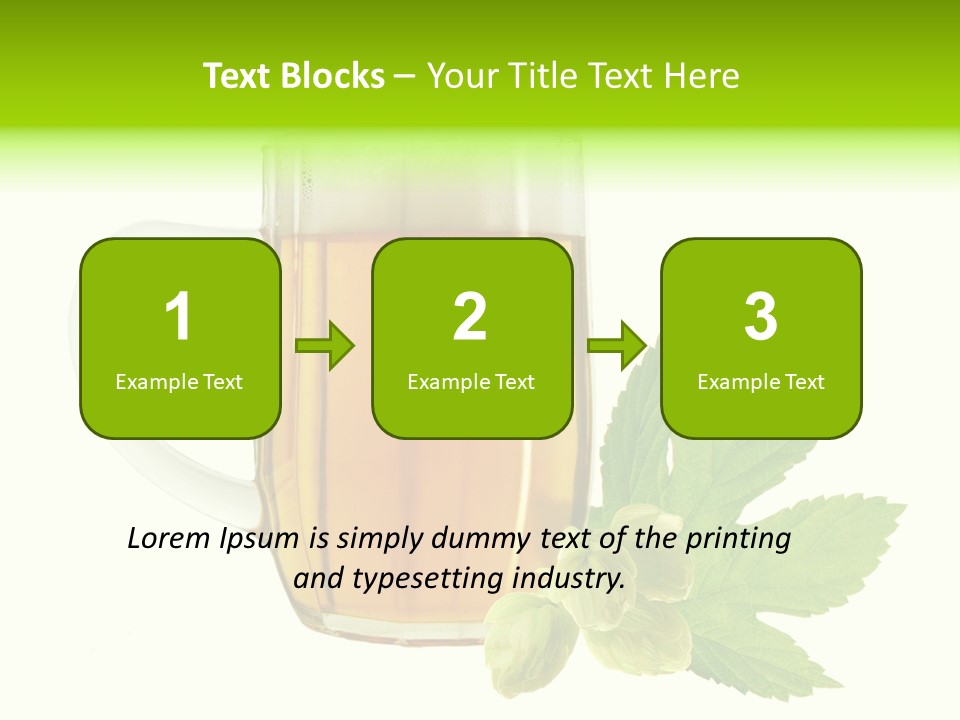 Drought Taste Frame PowerPoint Template
