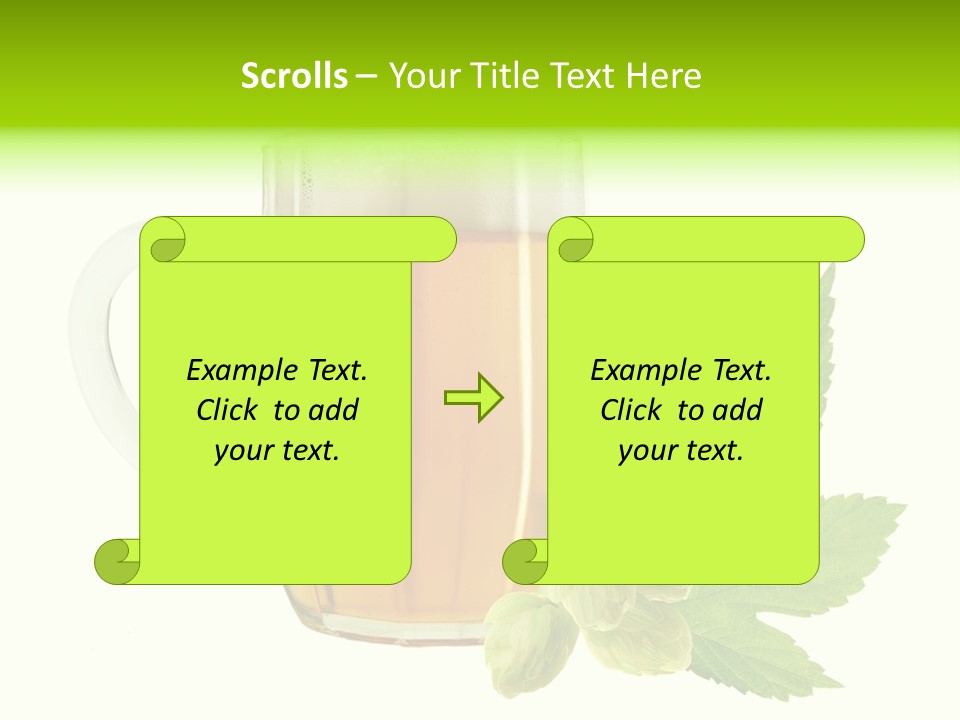 Drought Taste Frame PowerPoint Template