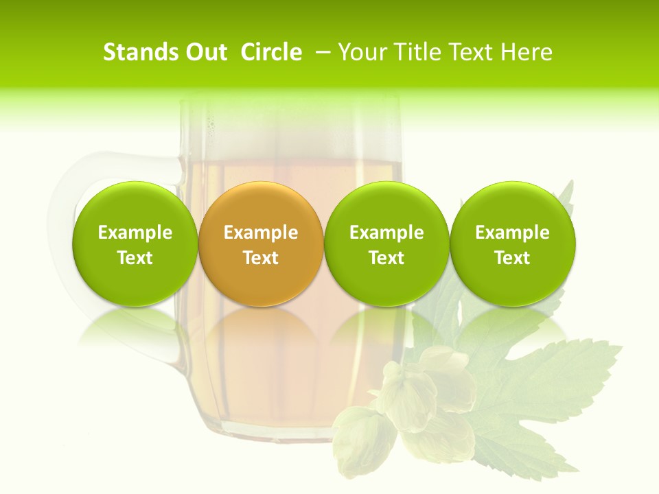 Drought Taste Frame PowerPoint Template