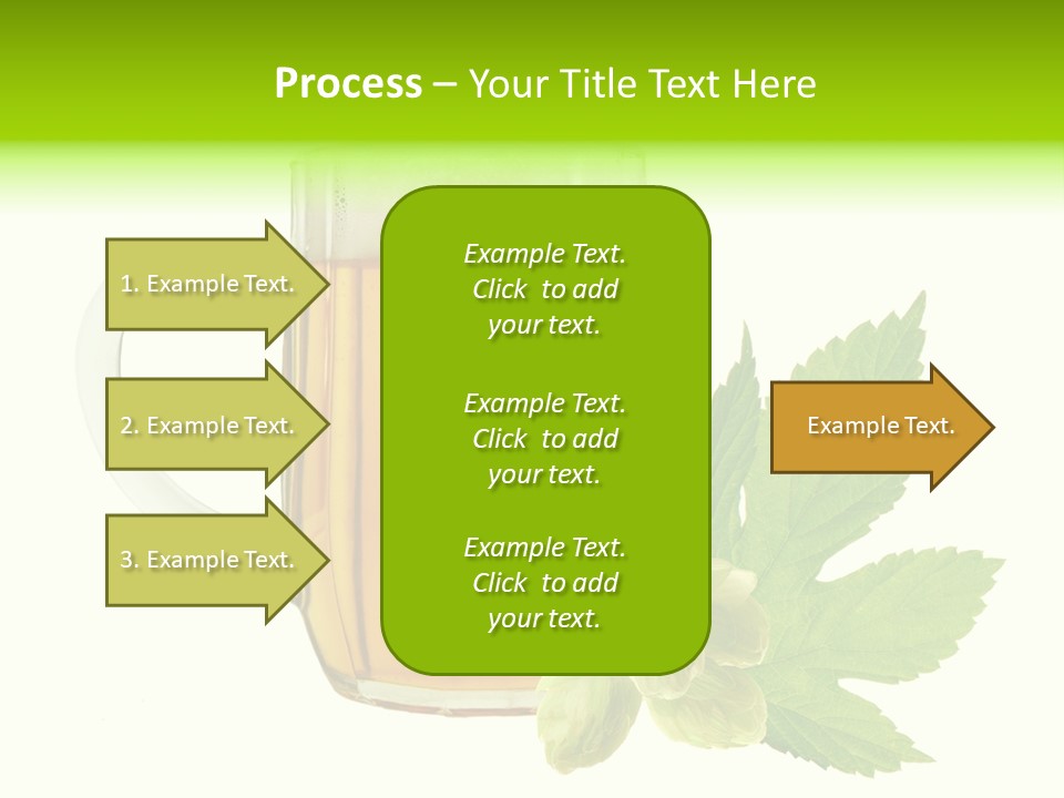 Drought Taste Frame PowerPoint Template